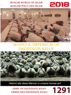MONGOL IMPERIUM des Dschingis KHAN 12. Jh.