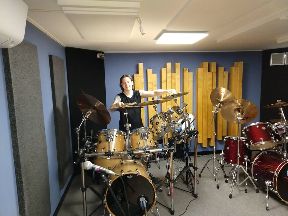 Sala di ripresa per home studio