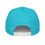 Thumbnail: Shot Kings Cornhole Snap Back Flat bill  style rope cap Aqua and Black
