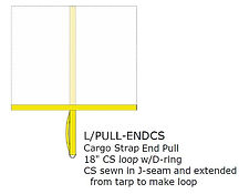 Option:  END PULL IN SEAM, CARGO, EACH