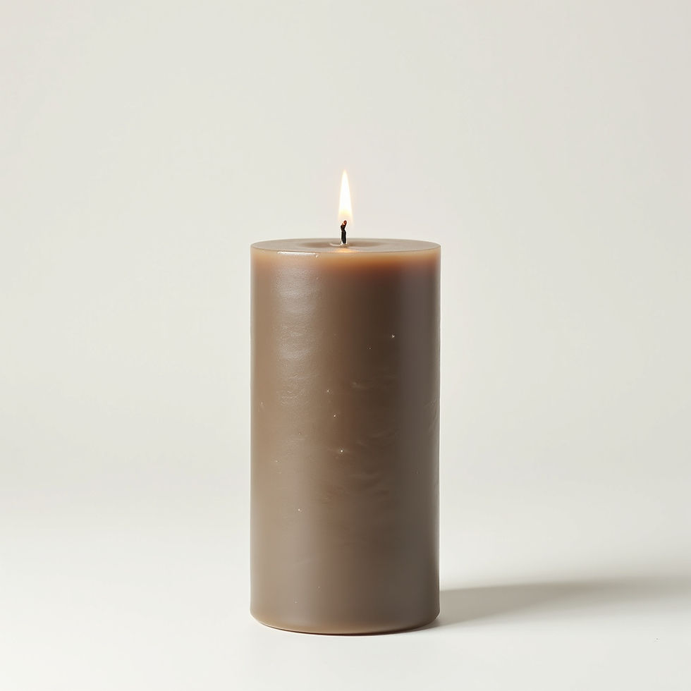 Decorative Pillar Candle