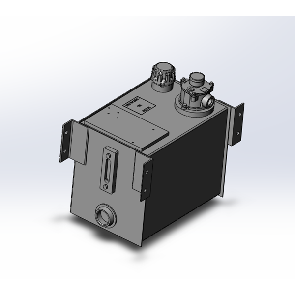 Hydraulic Reservoir with Tank-Top Filter