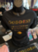 Goddess Shirt (stands on it)