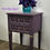 Thumbnail: Nightstand with 2 drawers, Bedside table, Purple and Pink