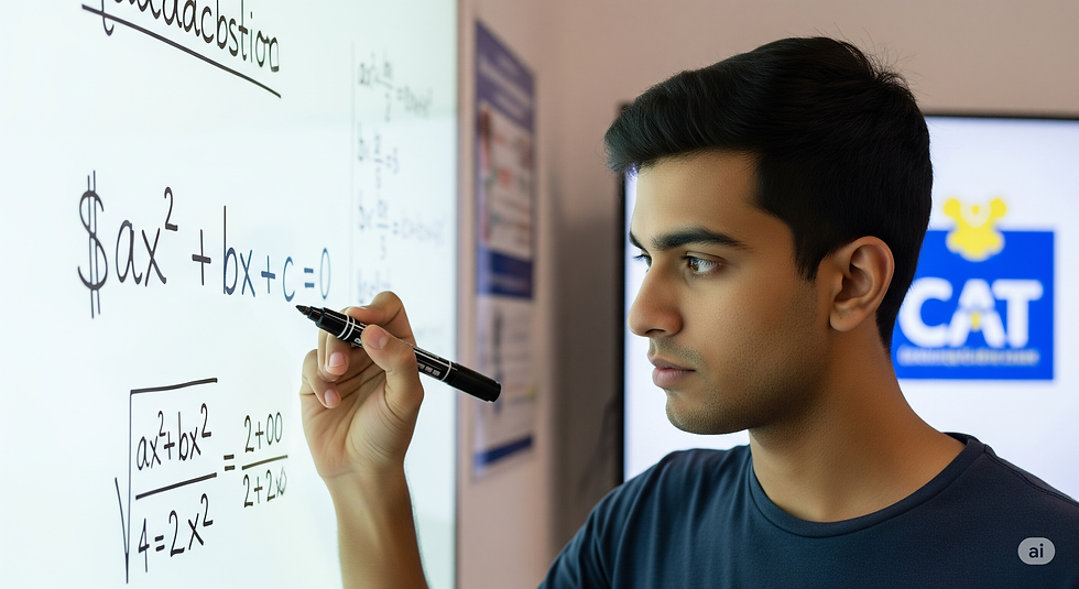 CAt quadratic equation Practice