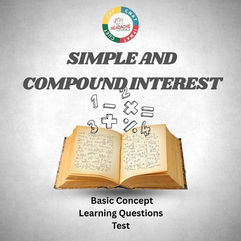 Simple Interest and Compound Interest Question Sheet 3