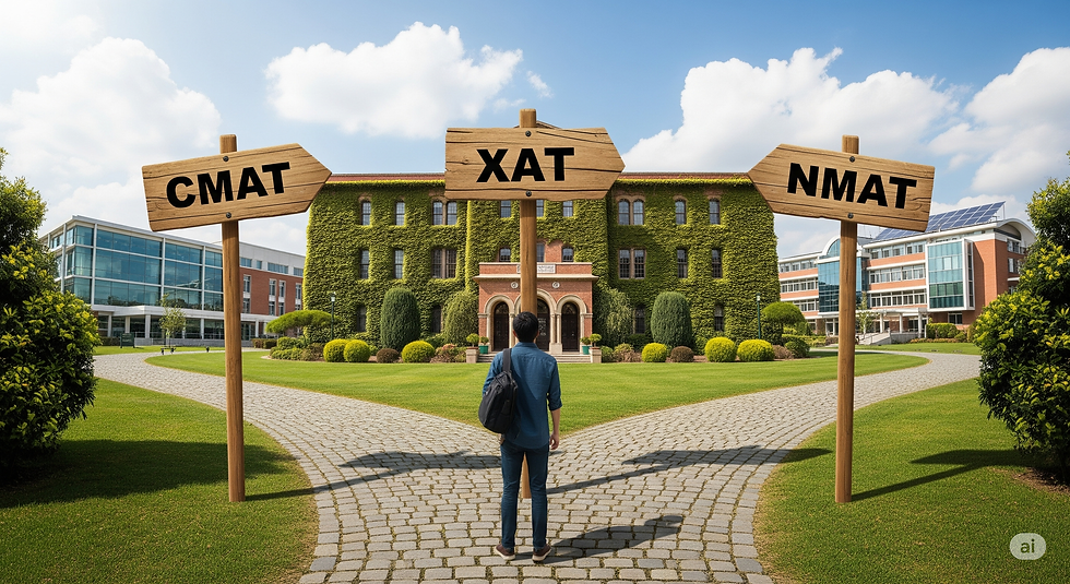 CMAT vs. XAT vs. NMAT: Which MBA Exam is Right for You?