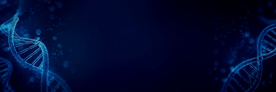 Blue DNA helix for raw dna analysis