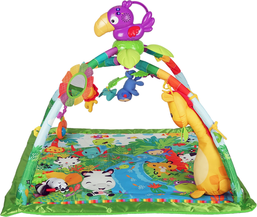 Jungle Gym Fisher Price Rainforest Music Set Tummy Time Fisher - Main Image