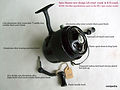 Spin master vintage fishing reel