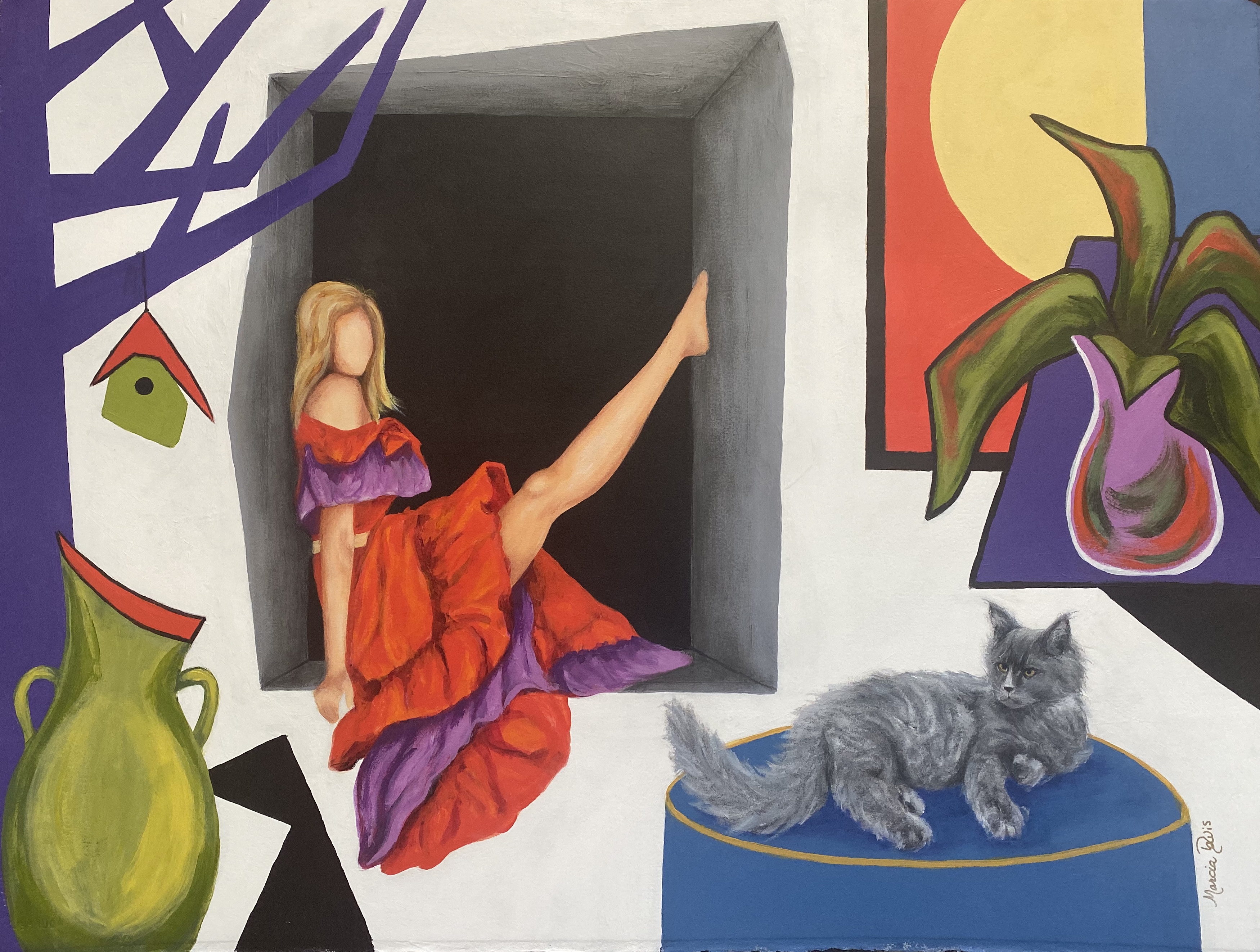 Feeling Feline - SOLD