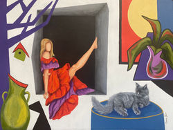 SOLD - Feeling Feline