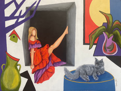 SOLD - Feeling Feline
