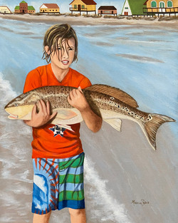 SOLD - Lane's Red Fish