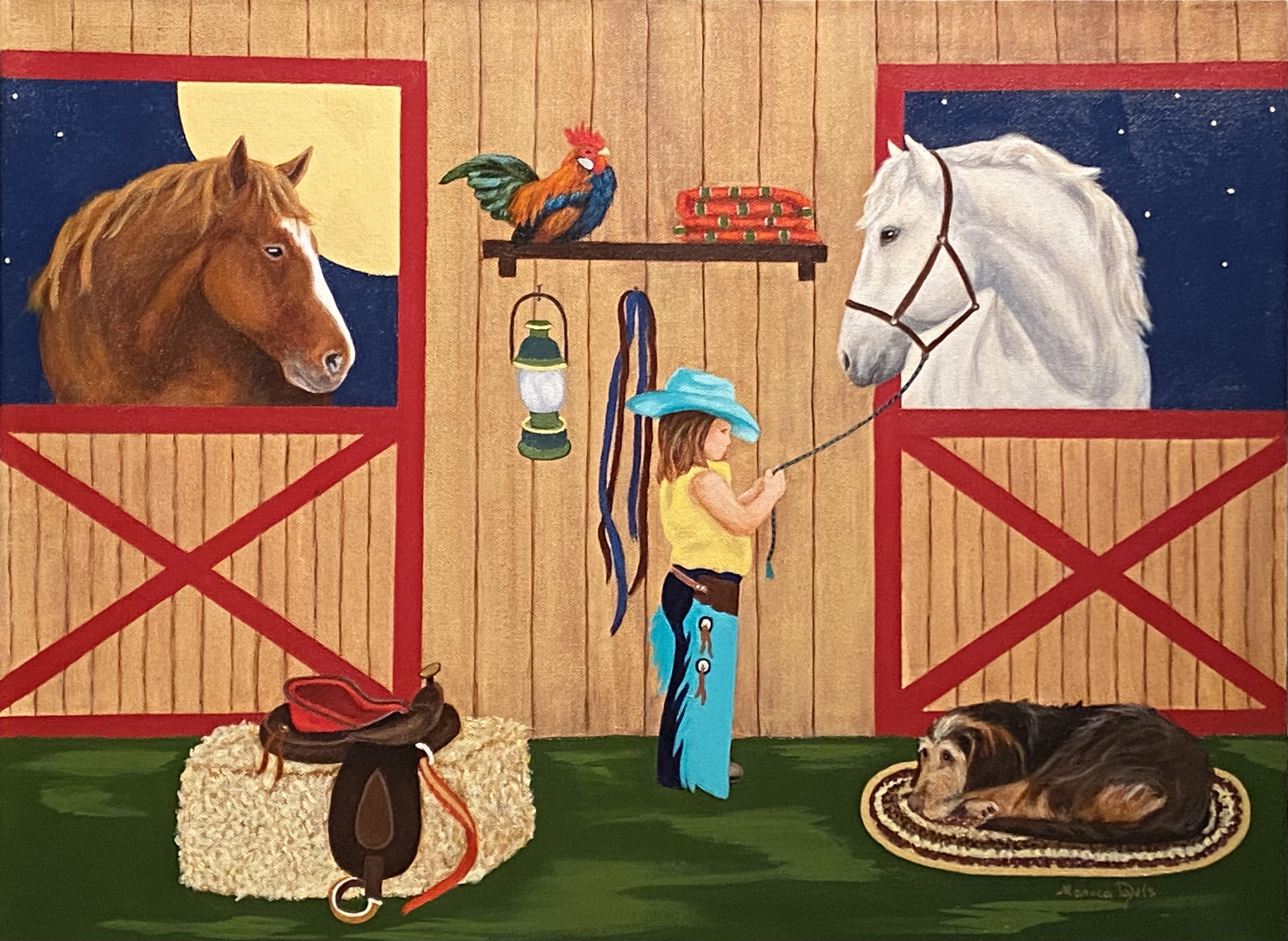 Perry's Birthday Horses