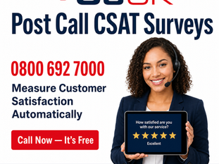 Post Call CSAT Surveys | 08UK