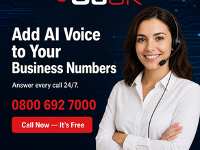 How To Add AI Voice To Business Phone Numbers | 08UK