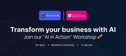 Agentic AI User-Centered Design (UC) User Interface (UI) Workshops Training Sessions Innovation Bradford Tech Community | Blackbelt AI