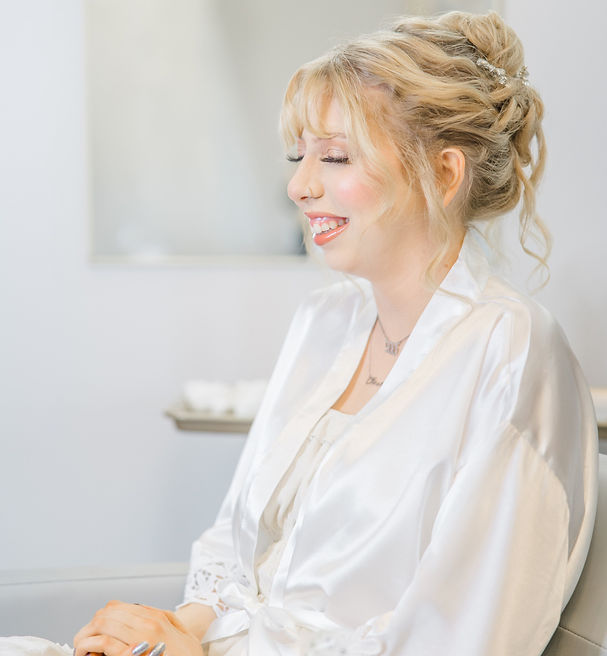 Romantic bridal hairstyle by Make-up N More, St. Louis bridal hair and makeup