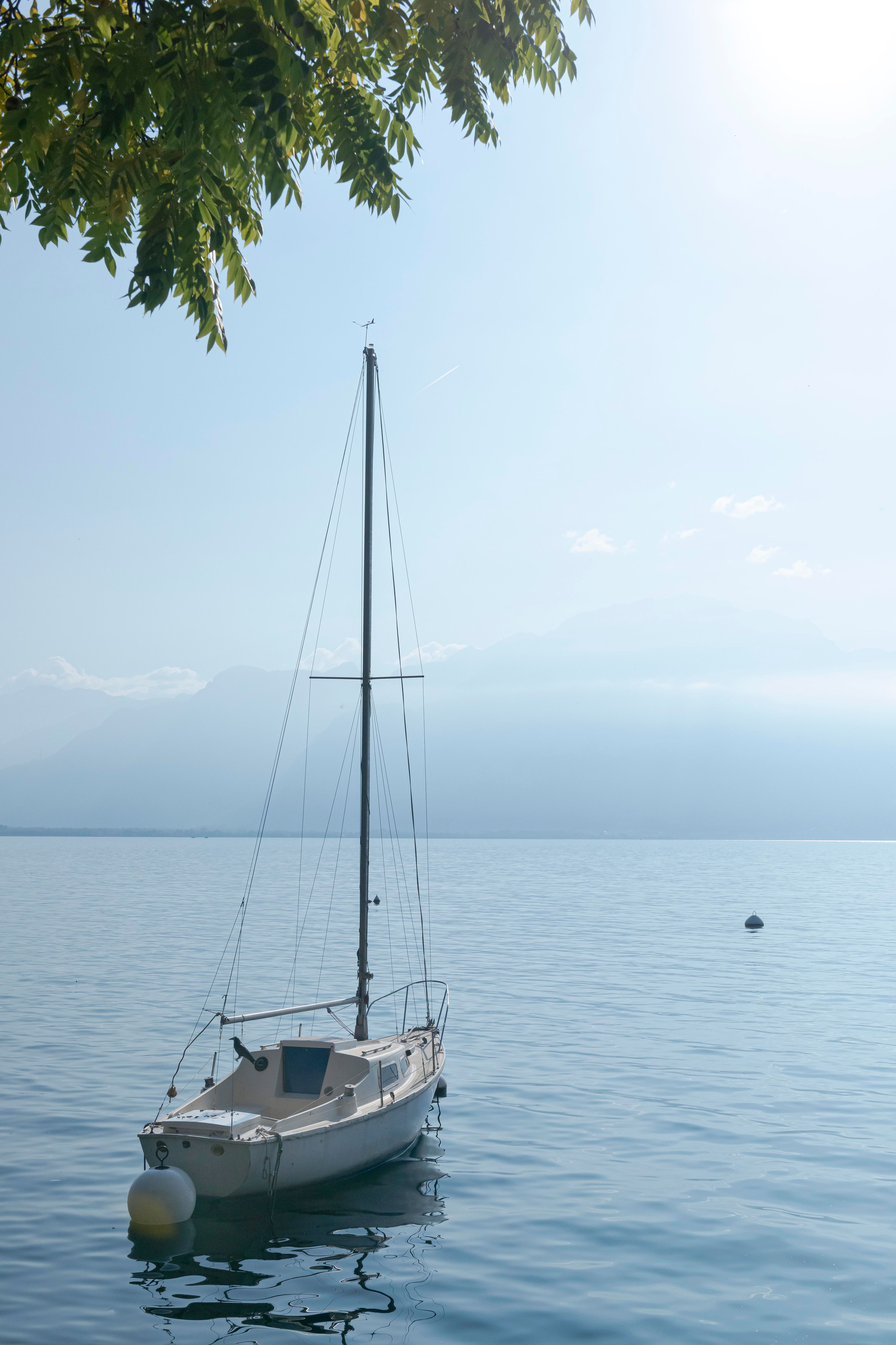 Veleiro no Lago Léman - Montreux - Suiça