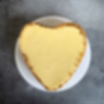 Heart Shaped Cheesecake