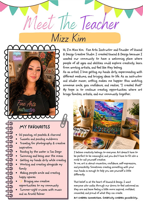 Information about Mizz. Kim