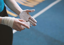 Chalking Hands