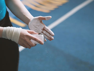 Chalking Hands