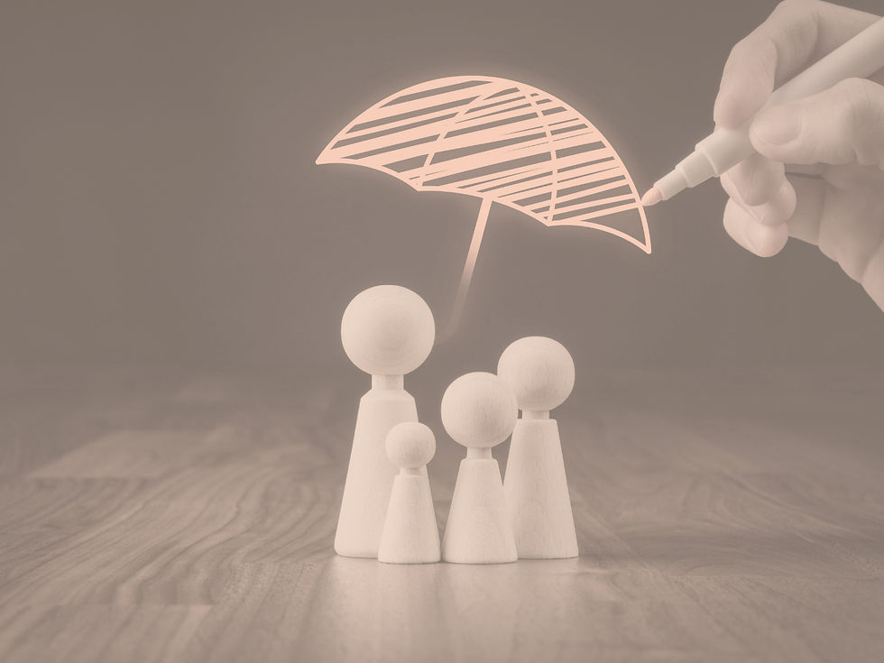 Ohio parents reviewing life insurance and estate planning documents