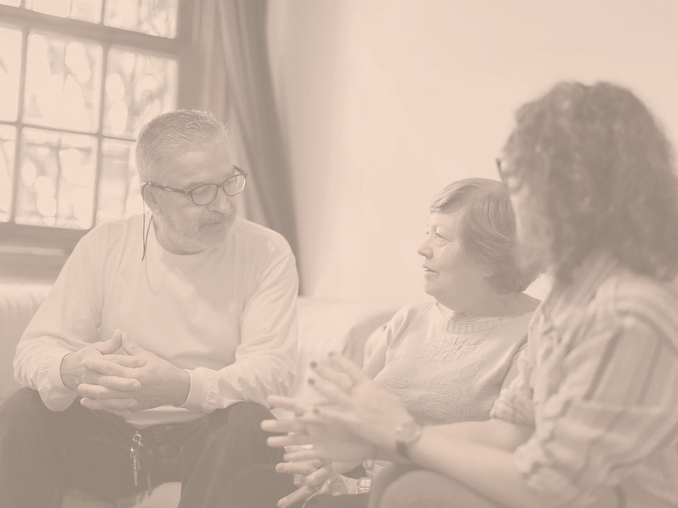 Ohio family discussing the importance of creating a will with an estate planning attorney