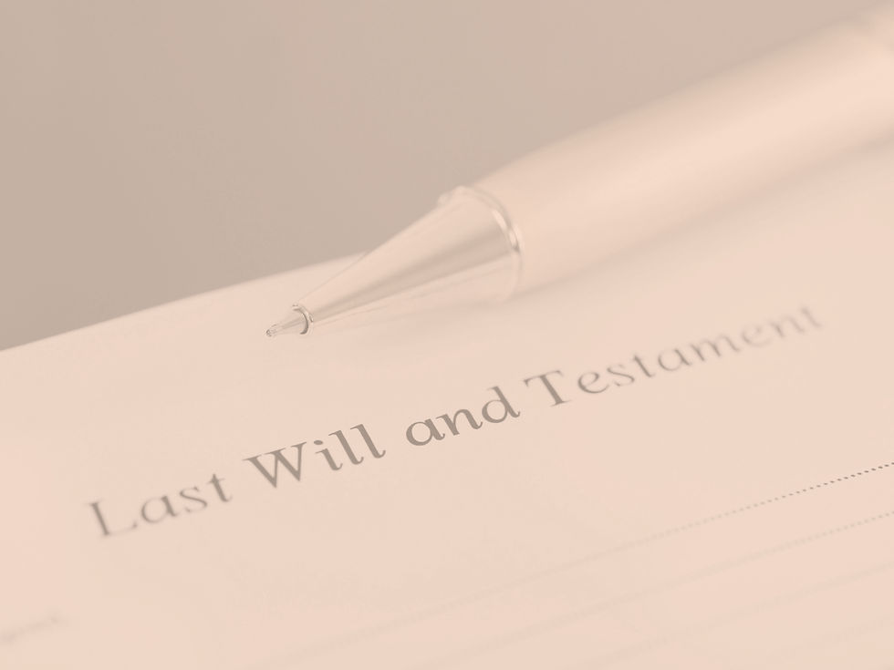 Ohio resident completing an online will while comparing it to professional estate planning documents