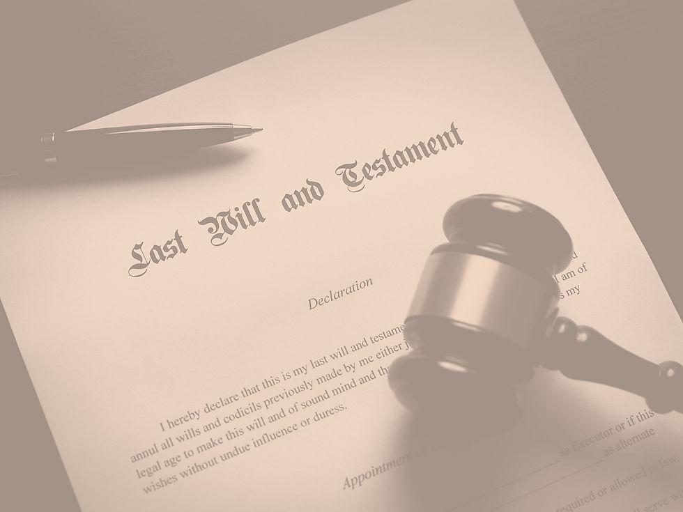 Ohio resident reviewing a will alongside retirement account beneficiary designation forms
