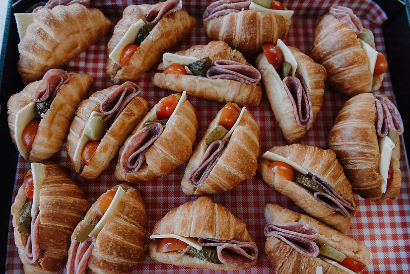Corporate and Private Event Catering Eastern Bay of Plenty Filled Croissants