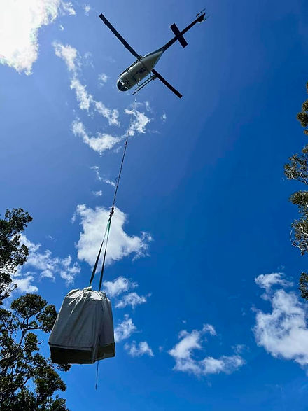 helicopter precision lifting and swing load