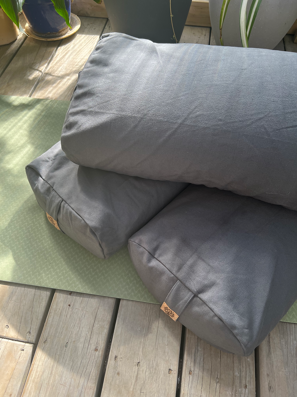 Thumbnail: Rectangular Yoga Bolster | Volka Yoga