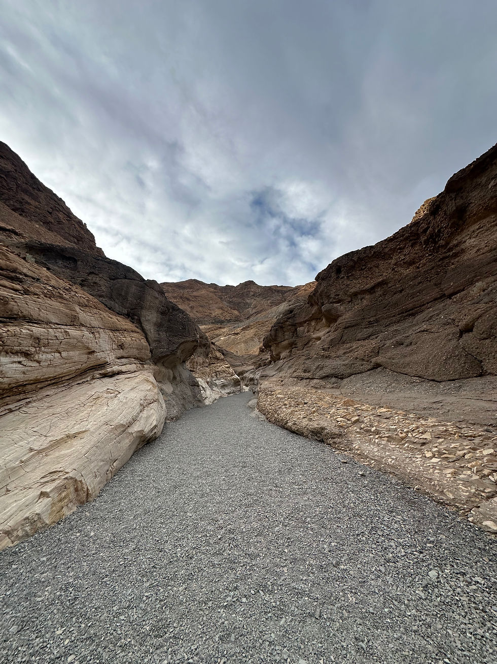 Composite rock at Mosaic Canyon