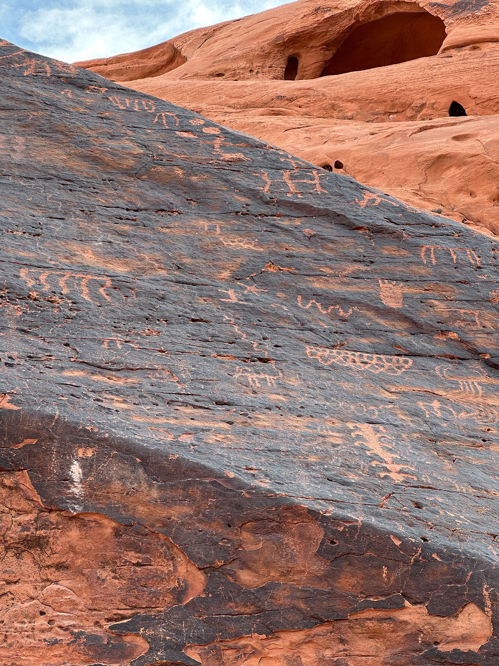 Petroglyphs at Valley of Fire State Park