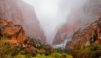 Into the Mist Kolob Canyon & Terrace Zio