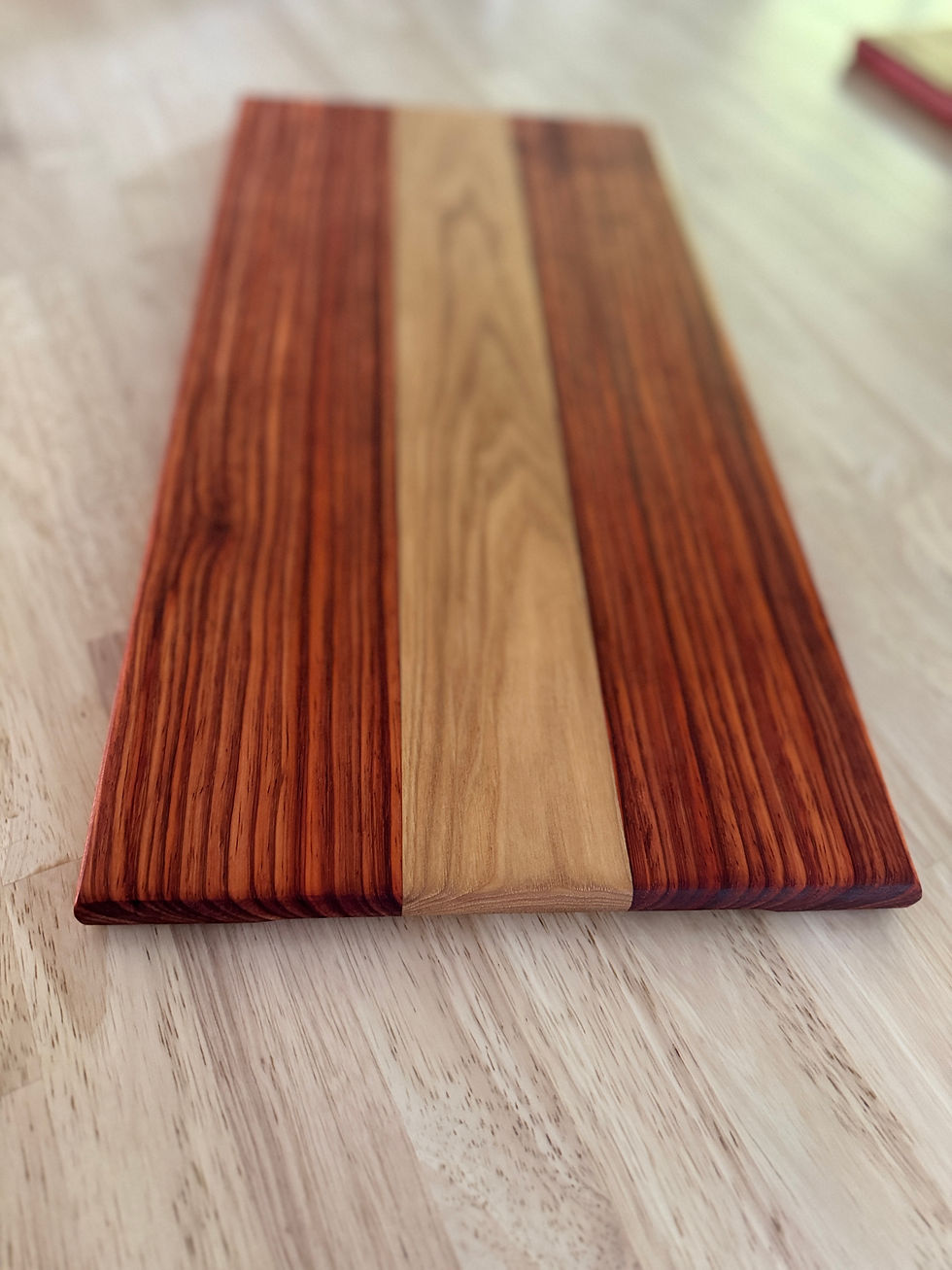 Padauk & Hickory boards finally finished and available