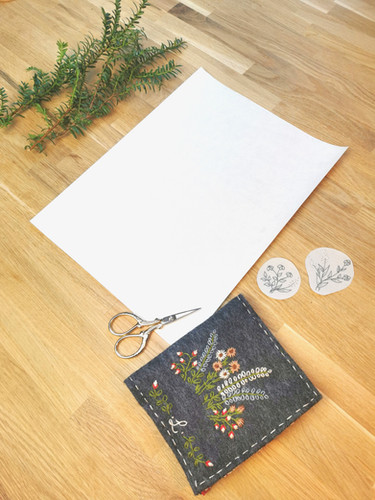 Wasserlösliches Stickvlies A4 - 14 Blätter Selbstklebend, Rückstandslos Auswaschbar Für Handstickerei