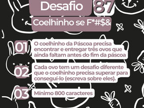 Desafio %87 - Coelhinho Se F*#$&