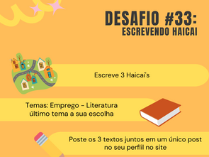 Desafio #33 - Escrevendo Haicai