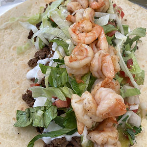 Shrimp & Steak Burrito