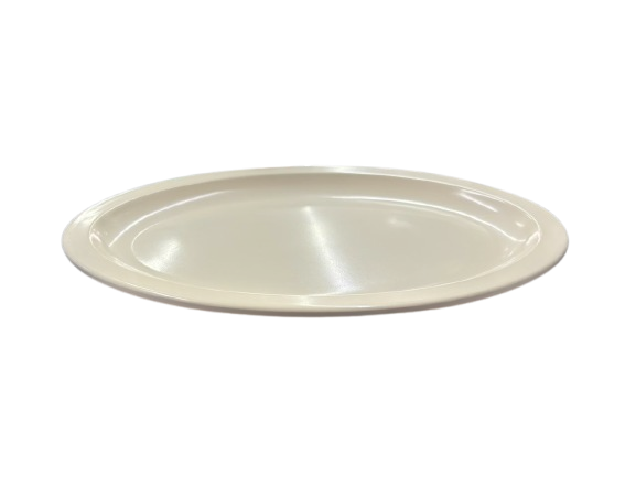 Miniatura: Plato Ovalado de Melamina Beige 29 cm – CONCASSE MCPLMO11