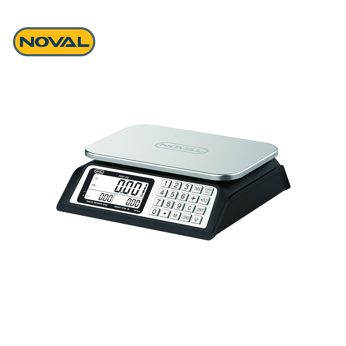 Báscula Platino a Prueba de Agua 40 KG – NOVAL NP-A02