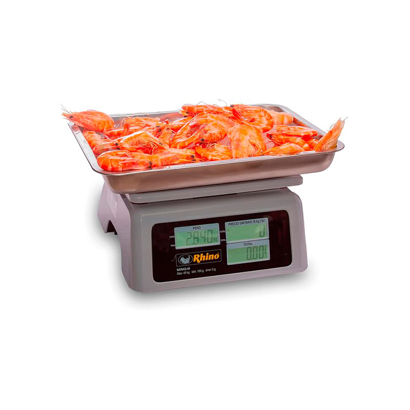 Miniatura: Báscula a Prueba de Agua 40 KG – RHINO BARAG-40
