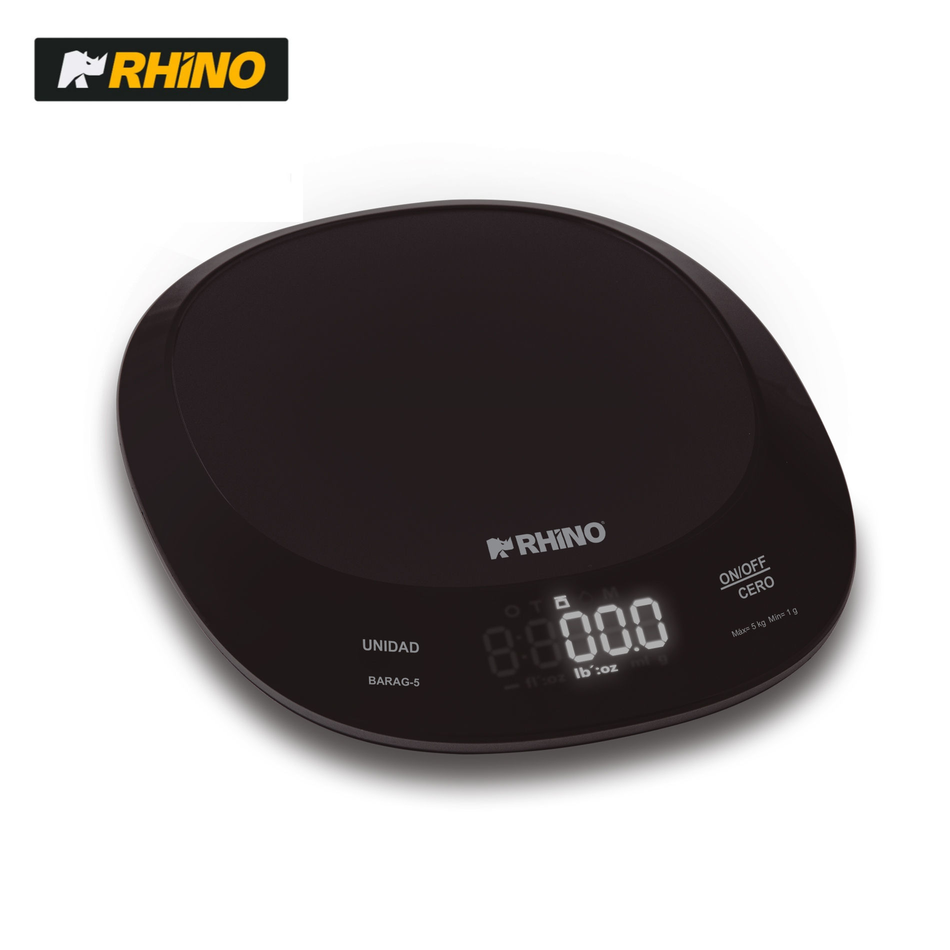 Báscula de Cocina Contra Agua 5 KG – RHINO BARAG-5
