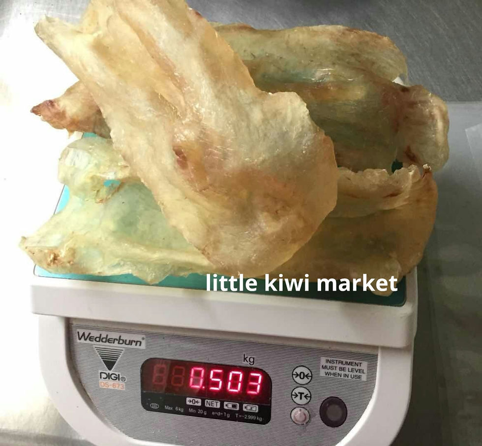 Thumbnail: NZ Fish Maw 新西蘭花膠 全公白膠 500g