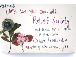 A Quick Informational Poster with Flowers