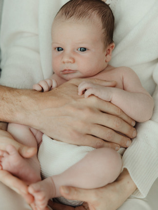 Newborn portrait taken during a newborn photography session in South West London